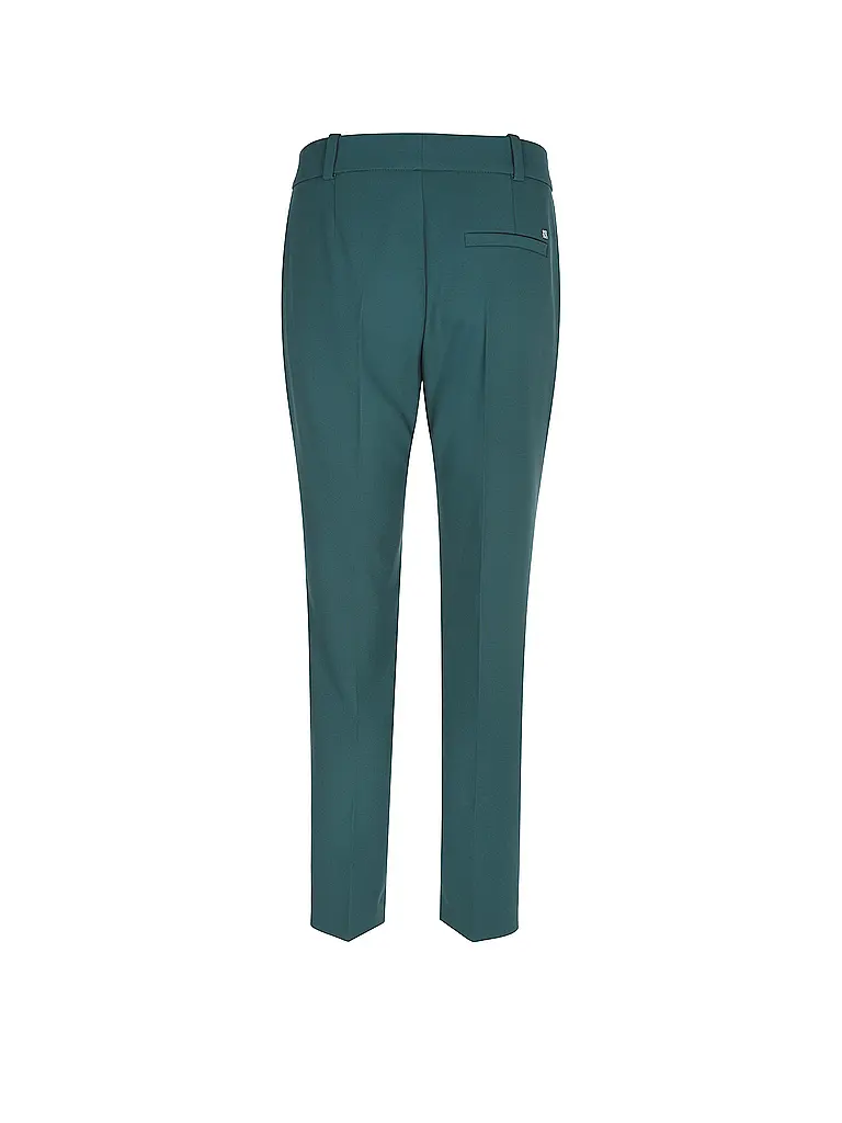 HUGO | Pantaloni business HETANA | Verde scuro