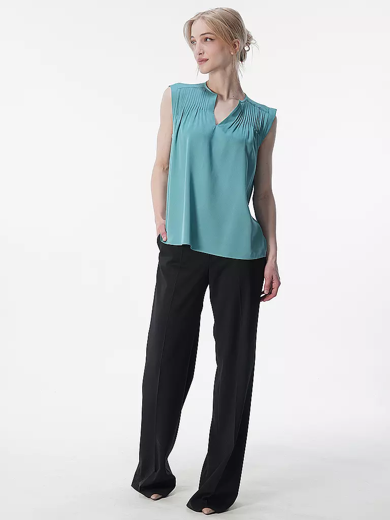 HUGO | Pantaloni business regular fit HIMIA | Nero