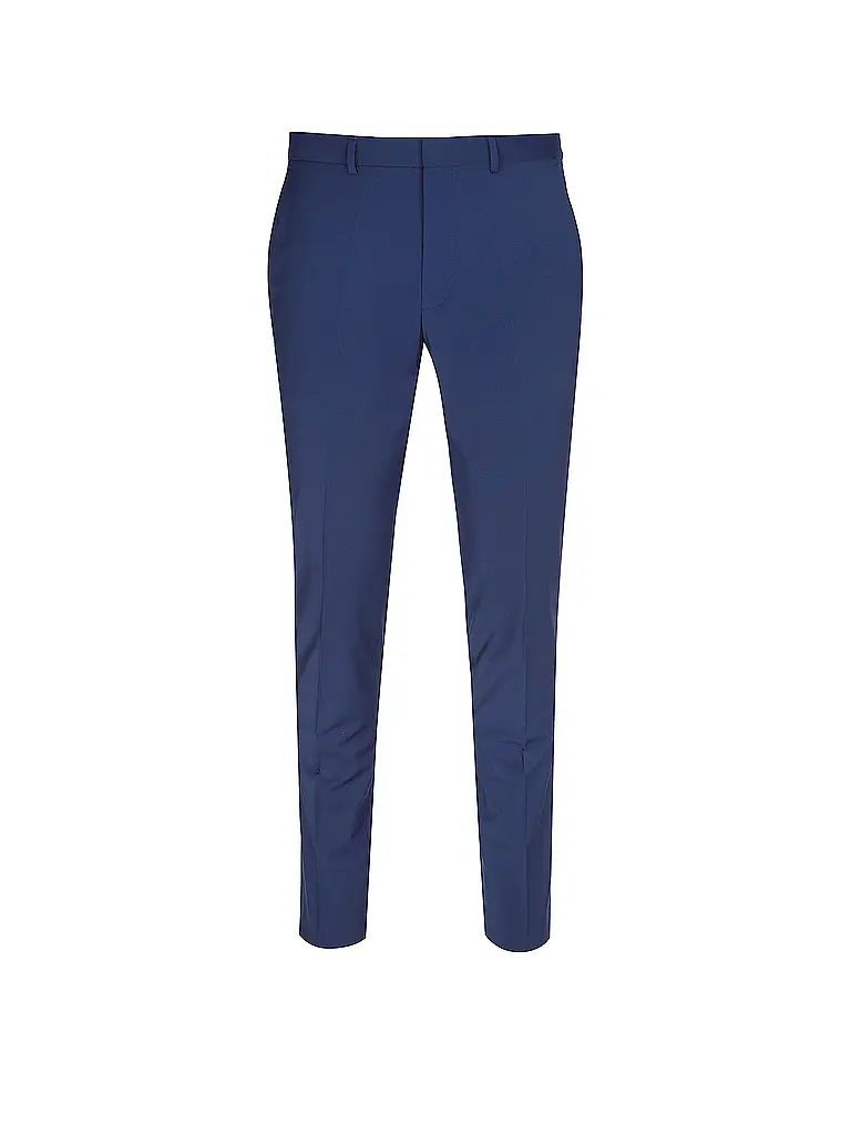 HUGO | Pantaloni da abito extra slim fit HESTEN253X | Blu