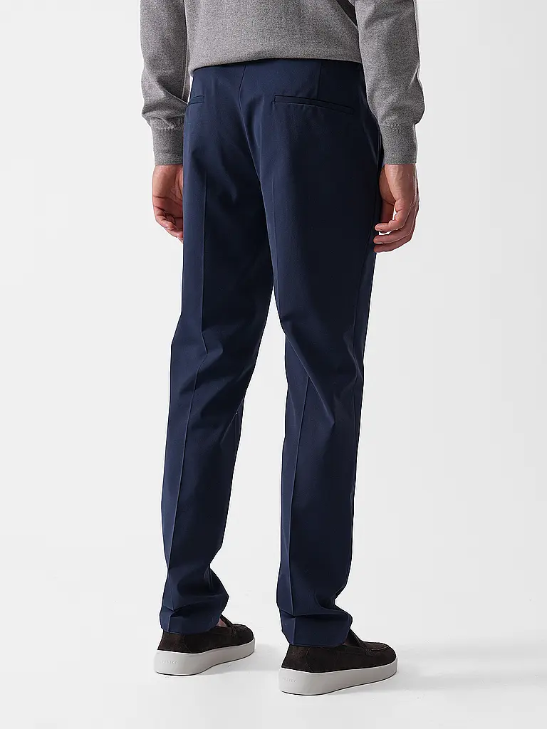 HUGO | Pantaloni da abito Extra Slim Fit HESTEN253X | Blu scuro