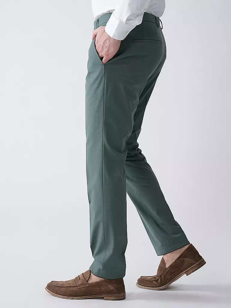 HUGO | Pantaloni da abito extra slim fit | Verde