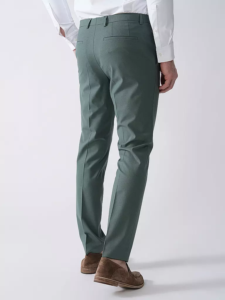 HUGO | Pantaloni da abito extra slim fit | Verde