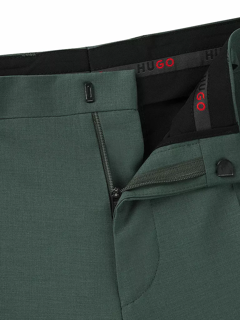 HUGO | Pantaloni da abito extra slim fit | Verde