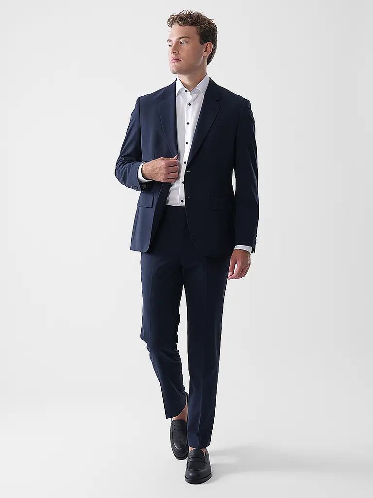 HUGO | Pantaloni da abito Modern Fit TOM253X | Blu scuro
