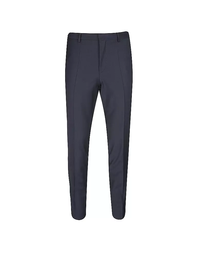 HUGO | Pantaloni da abito slim fit GENTLIN | Blu