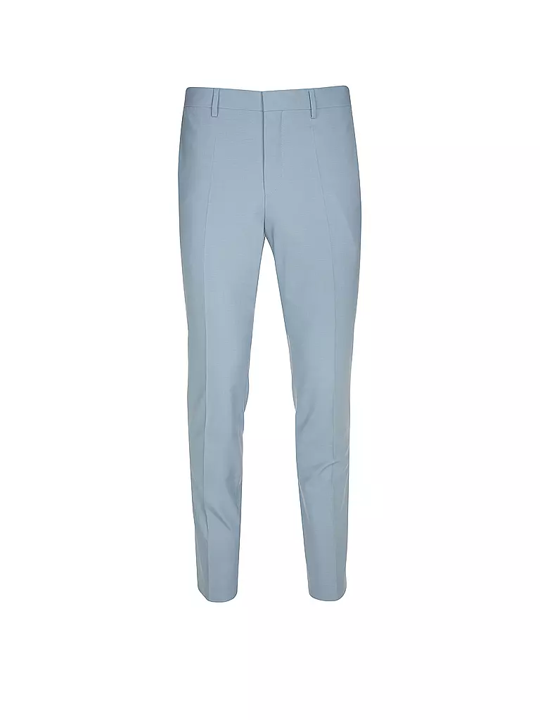 HUGO | Pantaloni da abito slim fit GETLIN232X | Blu chiaro
