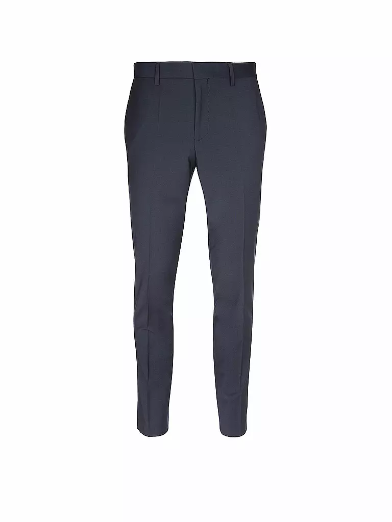HUGO | Pantaloni da abito slim fit | Blu scuro