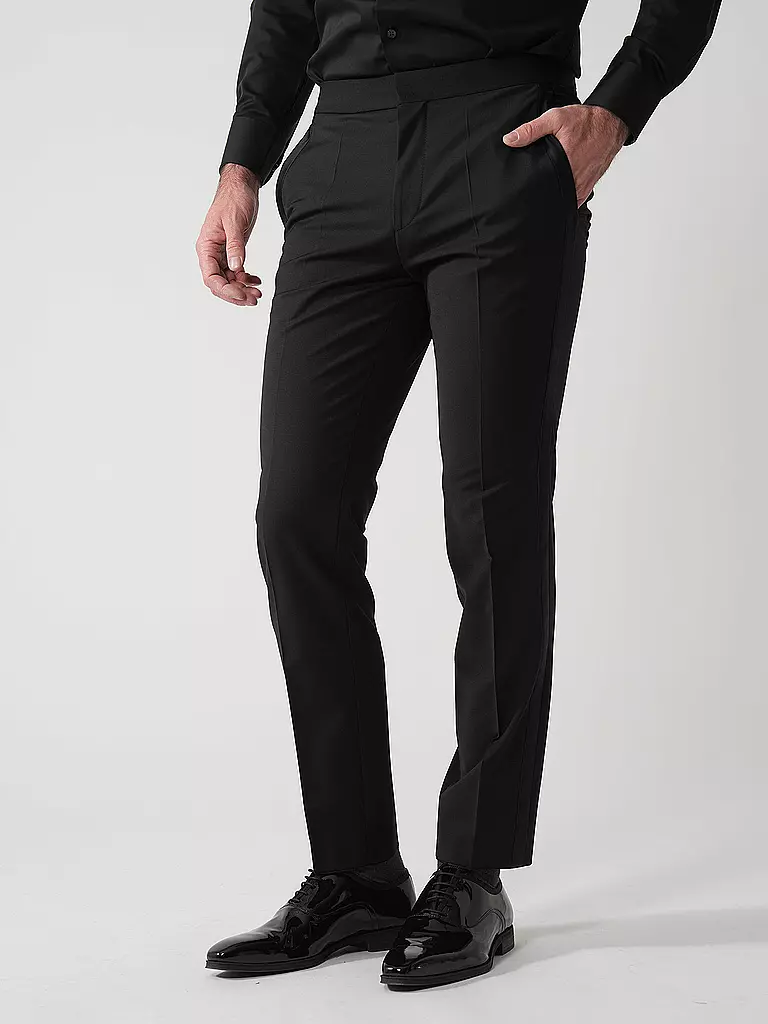 HUGO | Pantaloni da smoking slim fit HESTEN224E1X | 