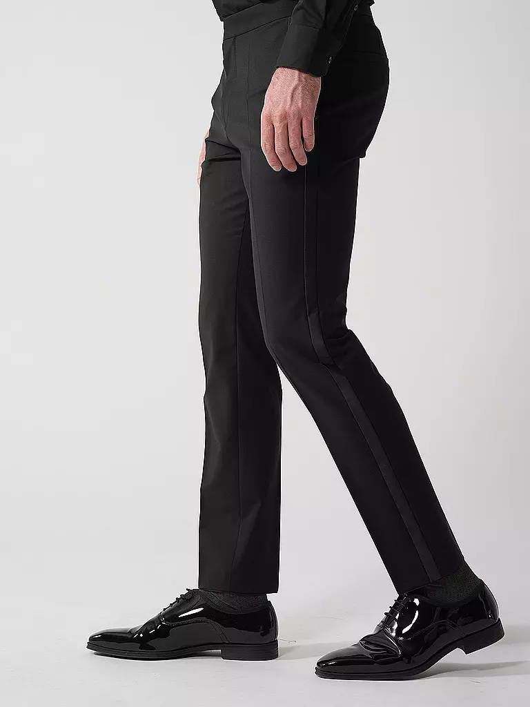 HUGO | Pantaloni da smoking slim fit HESTEN224E1X | 