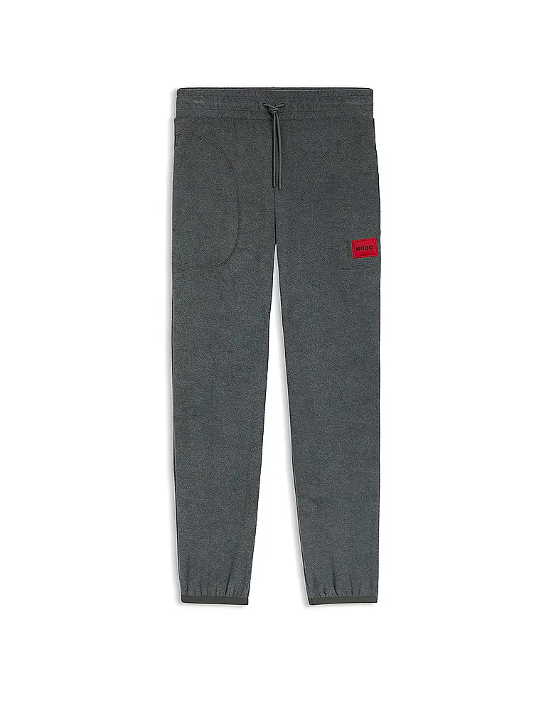 HUGO | Pantaloni loungewear TERRY | Grigio
