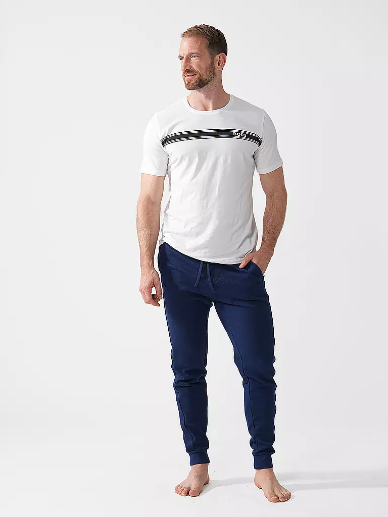 HUGO | Pantaloni loungewear | Blu scuro