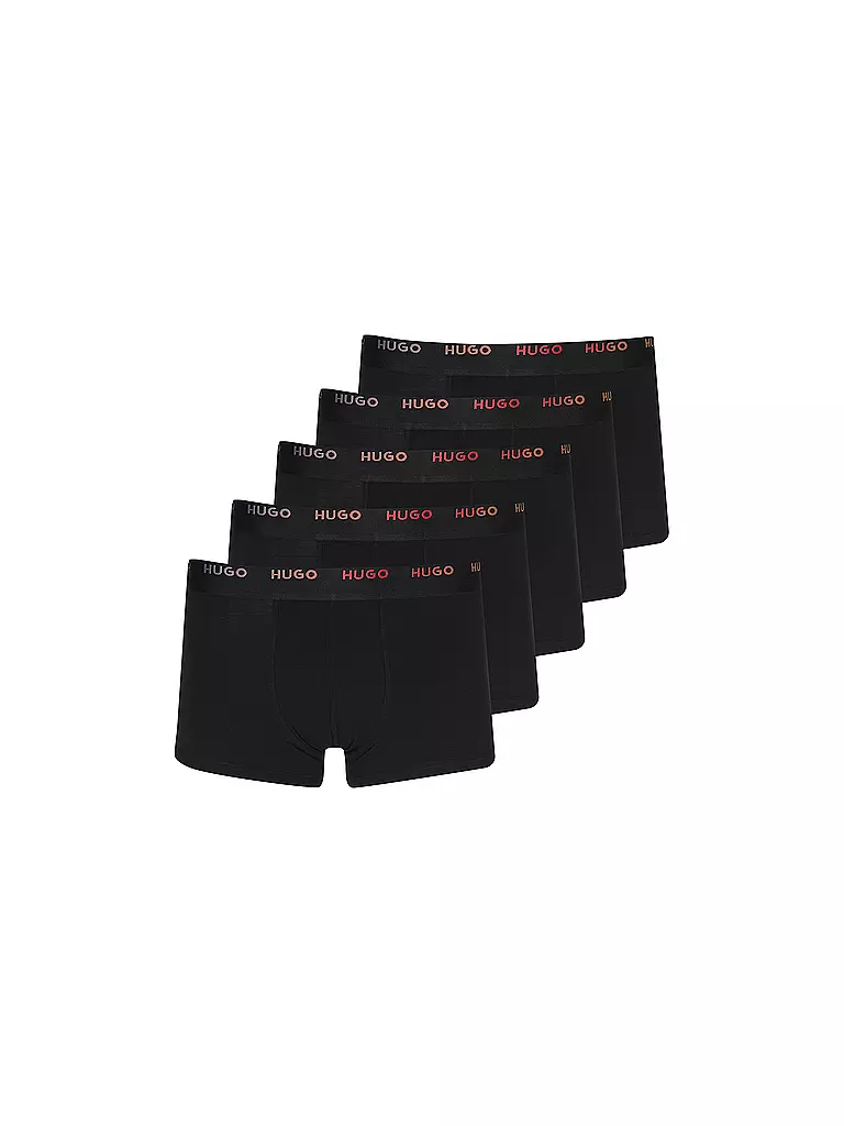 HUGO | Pants confezione da 5 RAINBOW nero | Nero