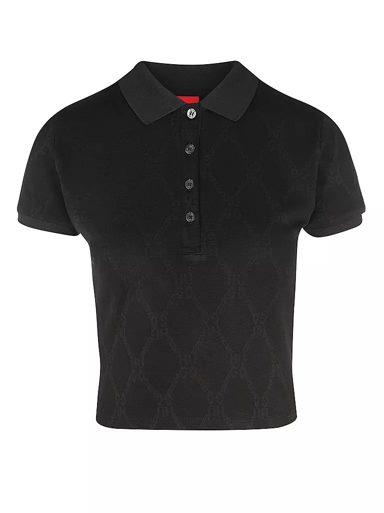 HUGO | Poloshirt DELGIUDE | Nero