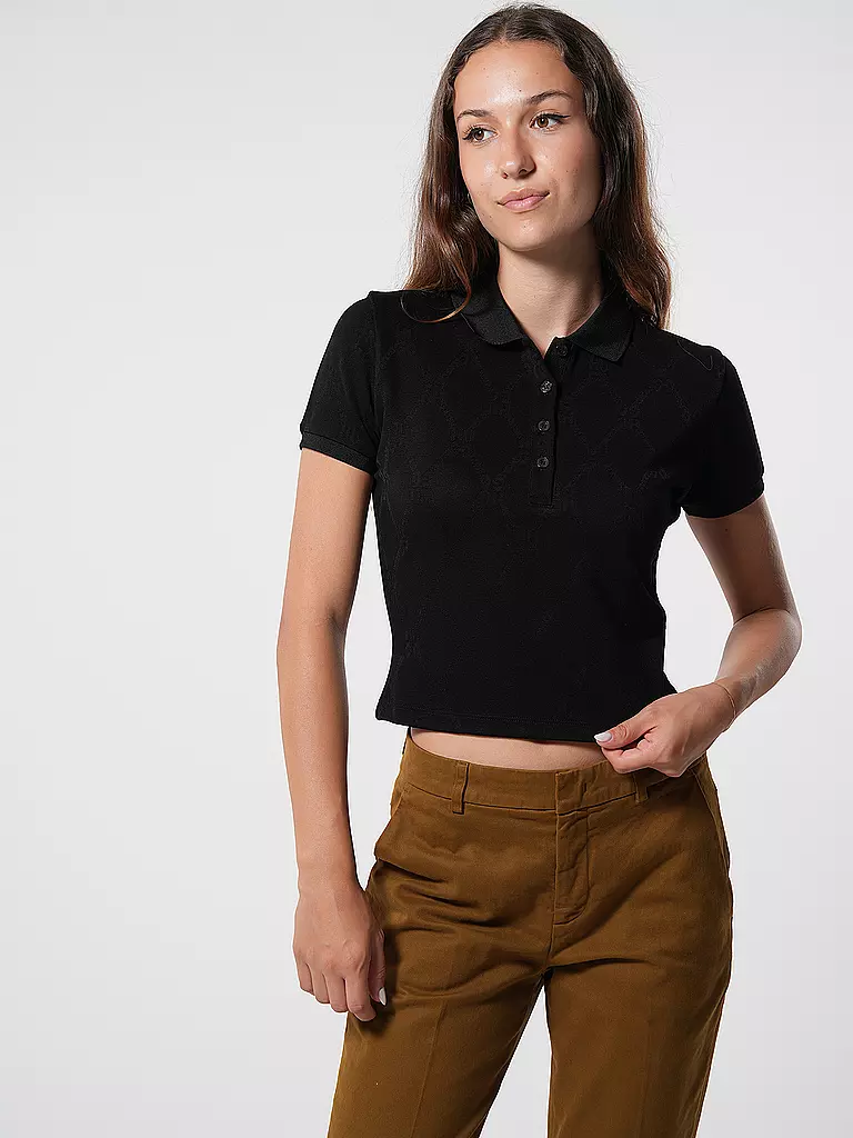HUGO | Poloshirt DELGIUDE | Nero