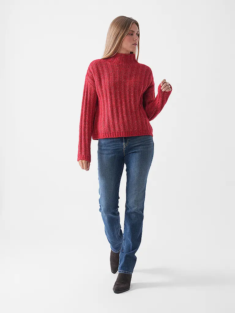 HUGO | Pullover a collo alto SAFINEYNY | Rosso