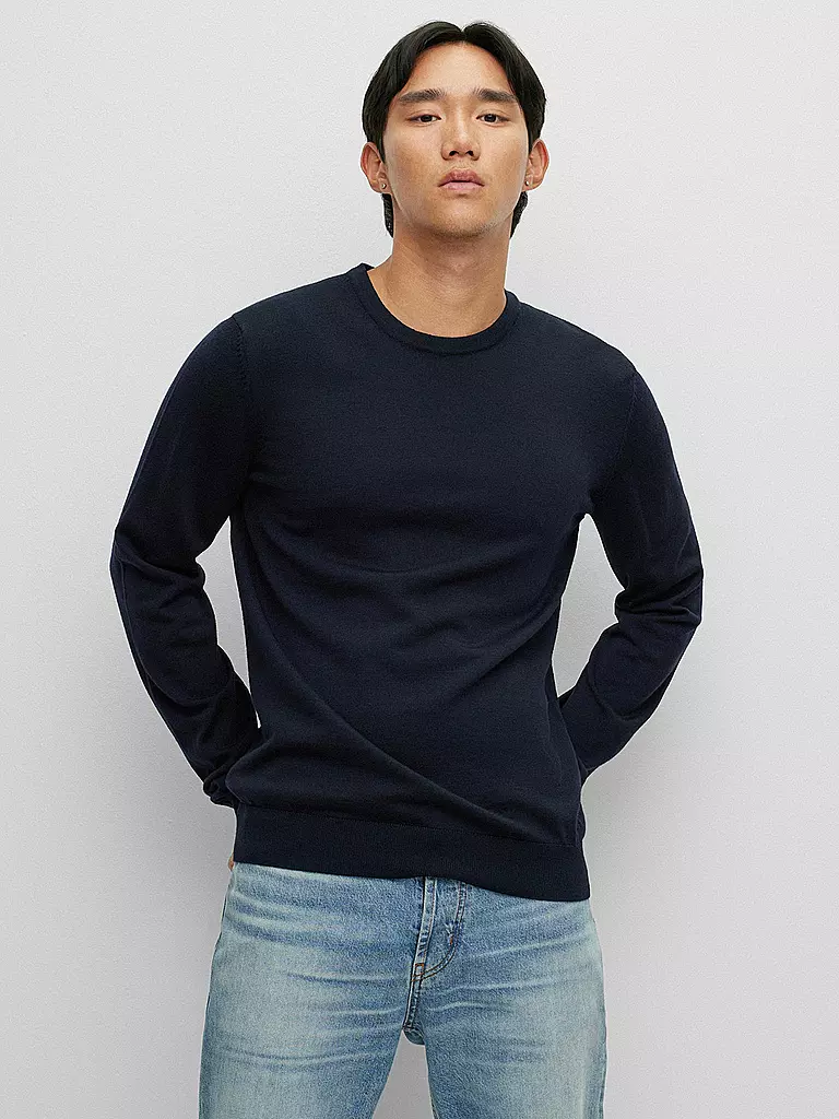 HUGO | Pullover CERDIC | Blu scuro