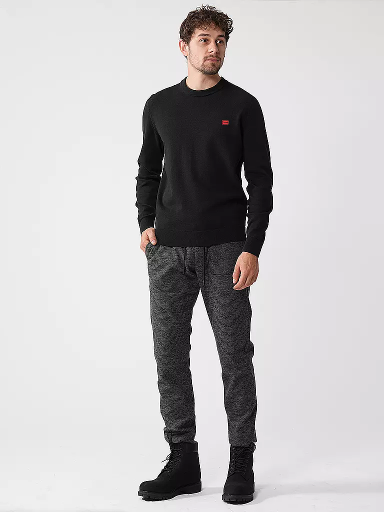 HUGO | Pullover SAN CASSIUS | Nero