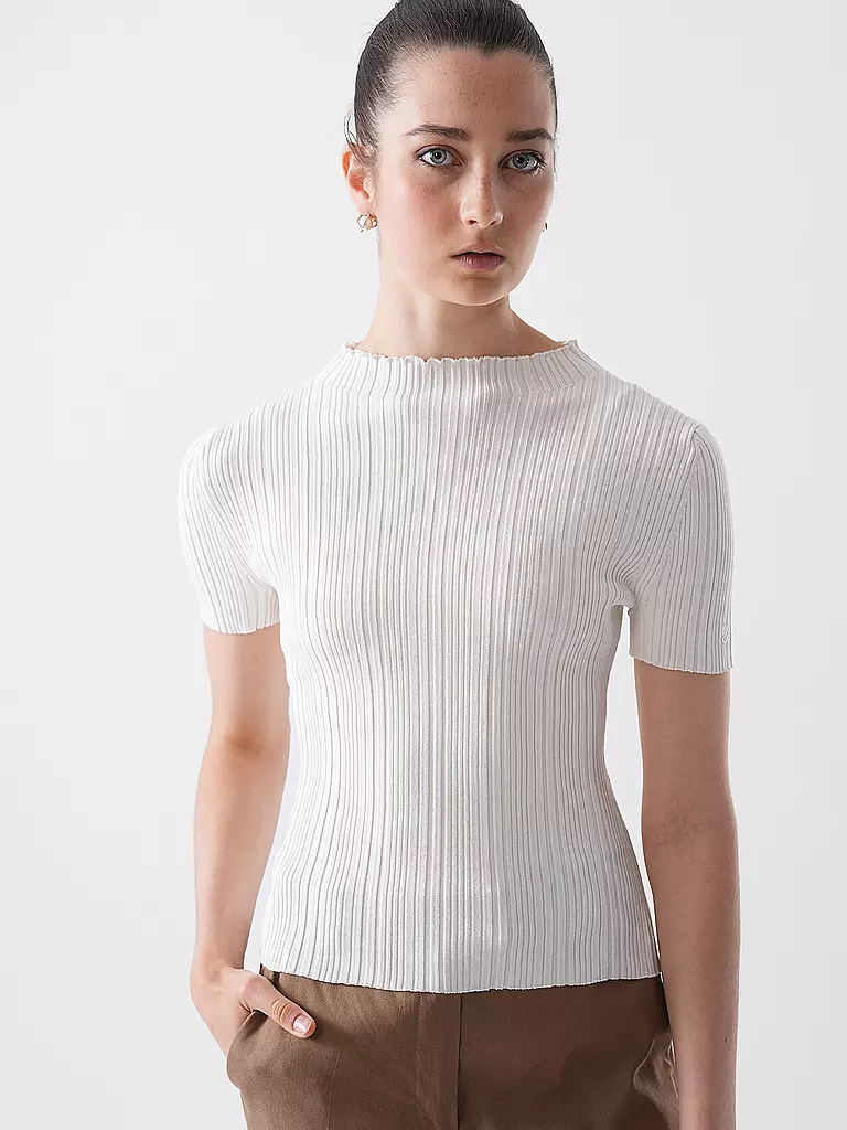 HUGO | Pullover SARPHAPILK | Crema
