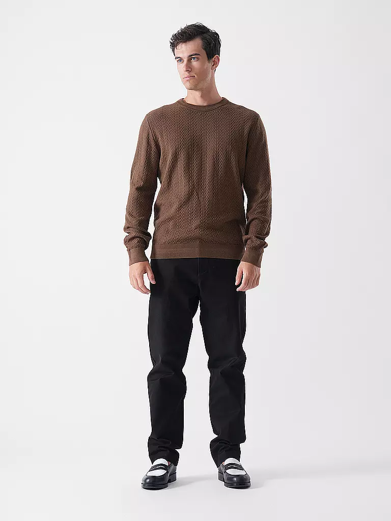 HUGO | Pullover SIMO | Marrone