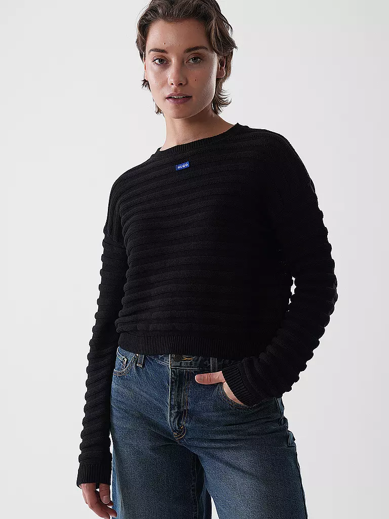 HUGO | Pullover SLUMMYA_B | Nero