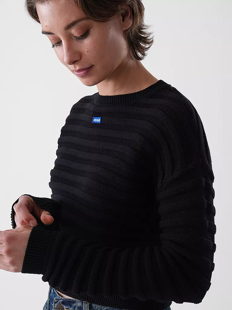 HUGO | Pullover SLUMMYA_B | Nero