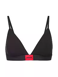 HUGO | Reggiseno a triangolo Red Label nero | Nero