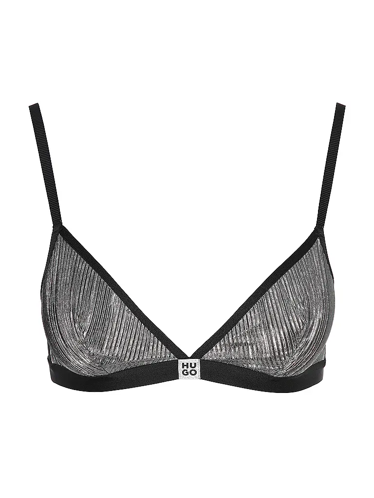 HUGO | Reggiseno senza ferretto silver | Argento