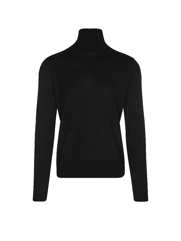 HUGO | Rollkragenpullover SAN THOMAS | Nero