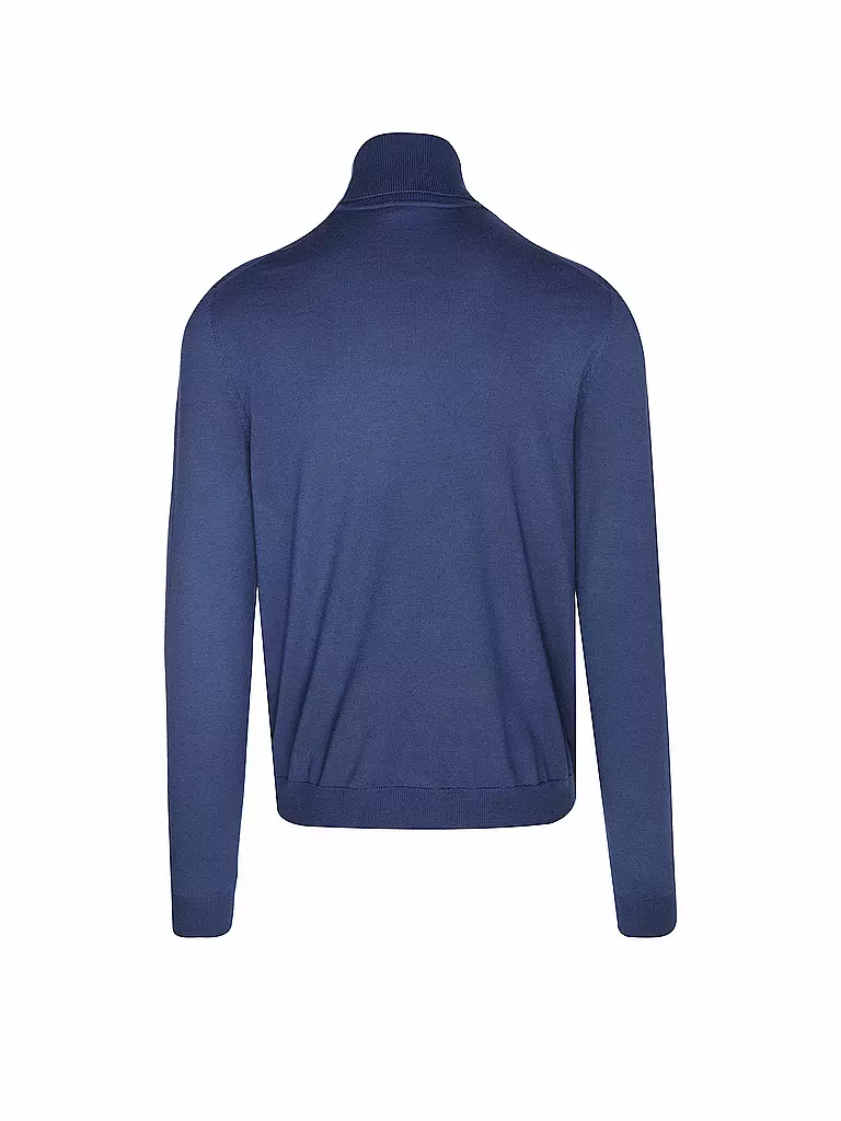 HUGO | Rollkragenpullover SAN THOMAS | Blu
