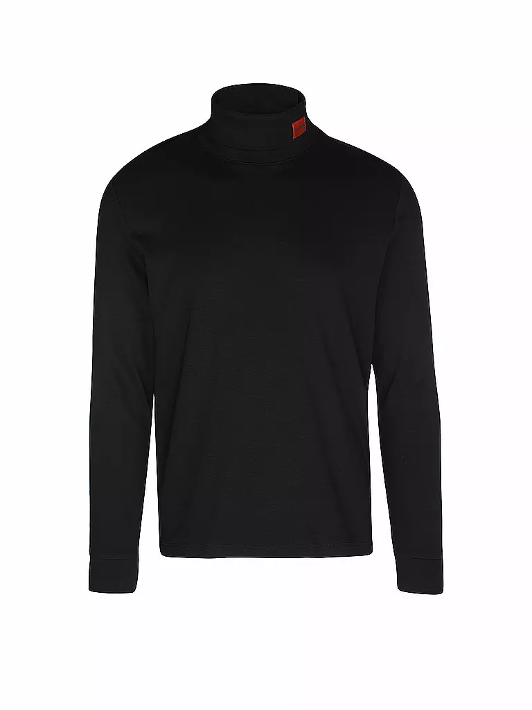 HUGO | Rollkragenshirt DEROLLO | Nero