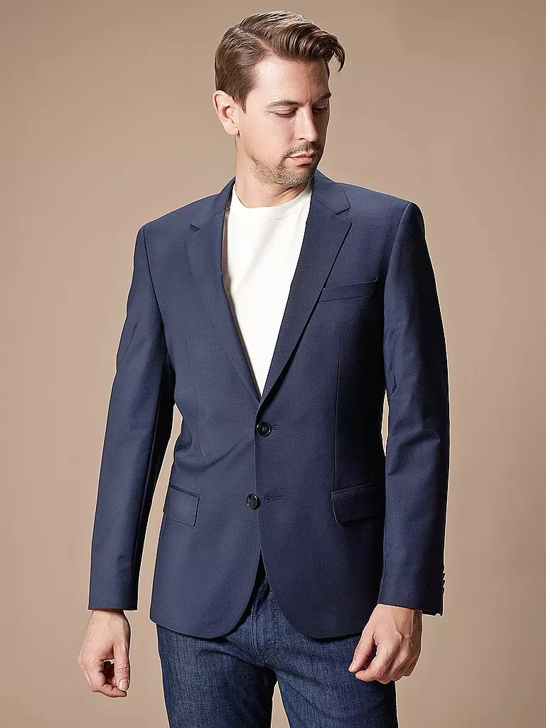HUGO | Sakko Slim Fit HENRY | Blu scuro