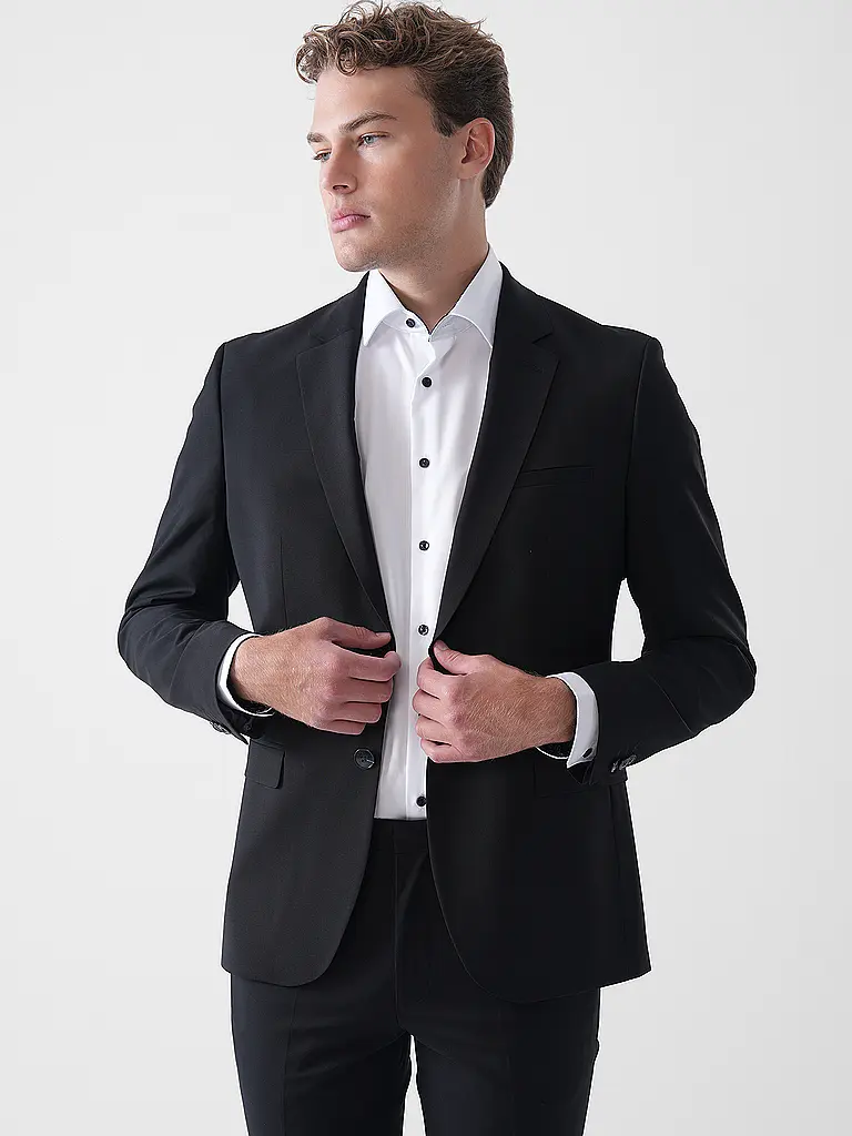 HUGO | Sakko Super Slim Fit ARTI253X-MH | Nero