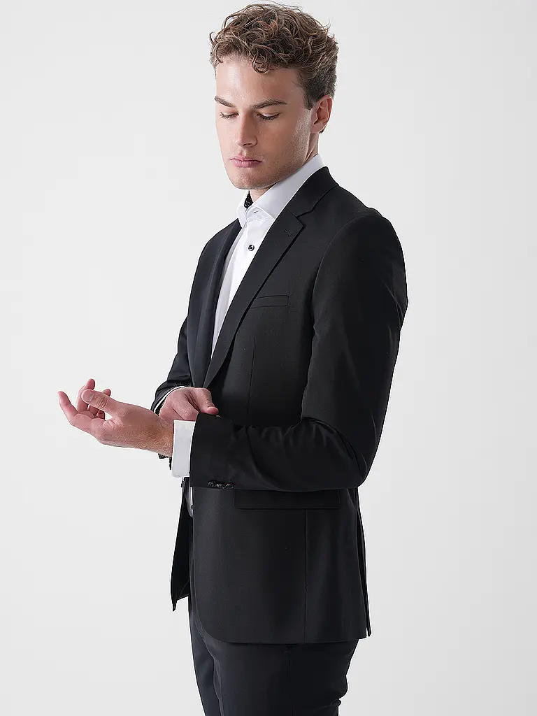 HUGO | Sakko Super Slim Fit ARTI253X-MH | Nero