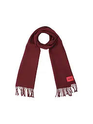 HUGO | Sciarpa JUSTER_35 | Rosso scuro