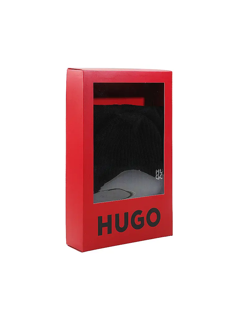 HUGO | Set regalo berretto e sciarpa SARMI |