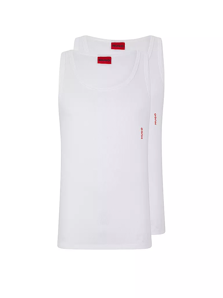 HUGO | Shirt confezione da 2 bianco | Bianco