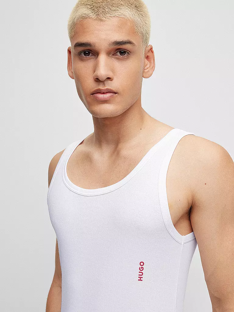 HUGO | Shirt confezione da 2 bianco | 