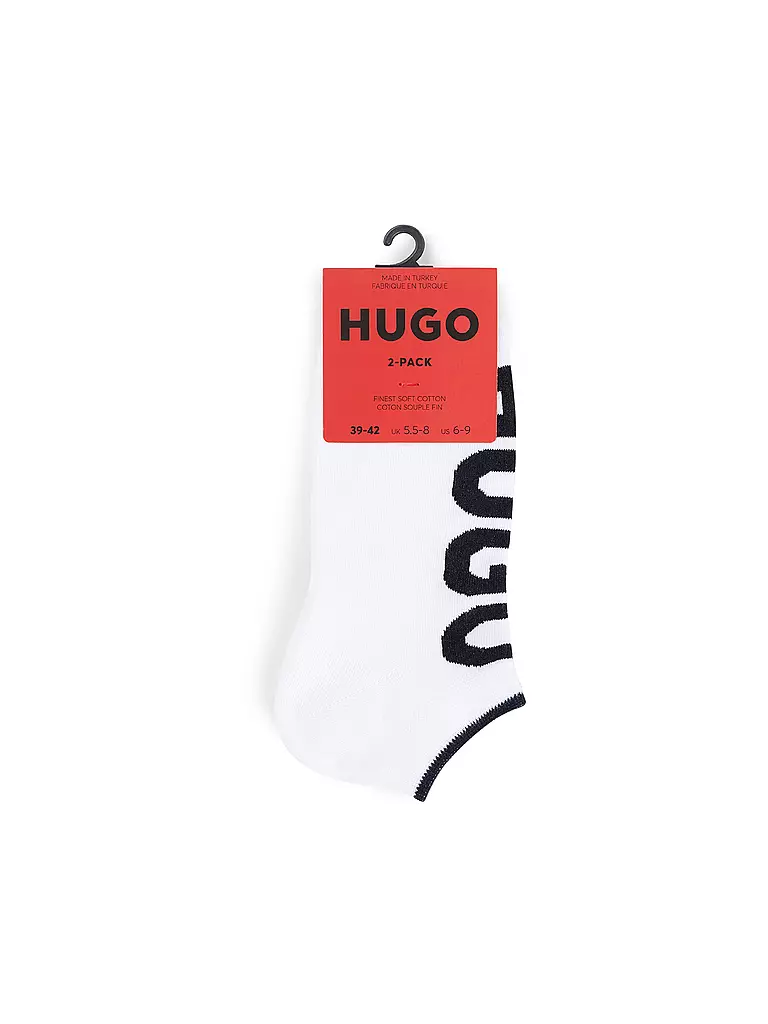 HUGO | Socken 2er Pkg white  | Bianco