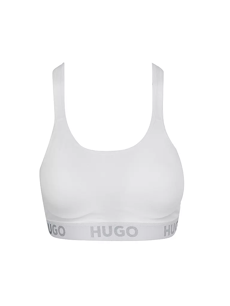 HUGO | Sport Bustier | Bianco