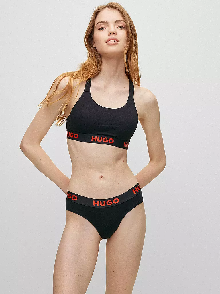 HUGO | Sport Bustier | Nero