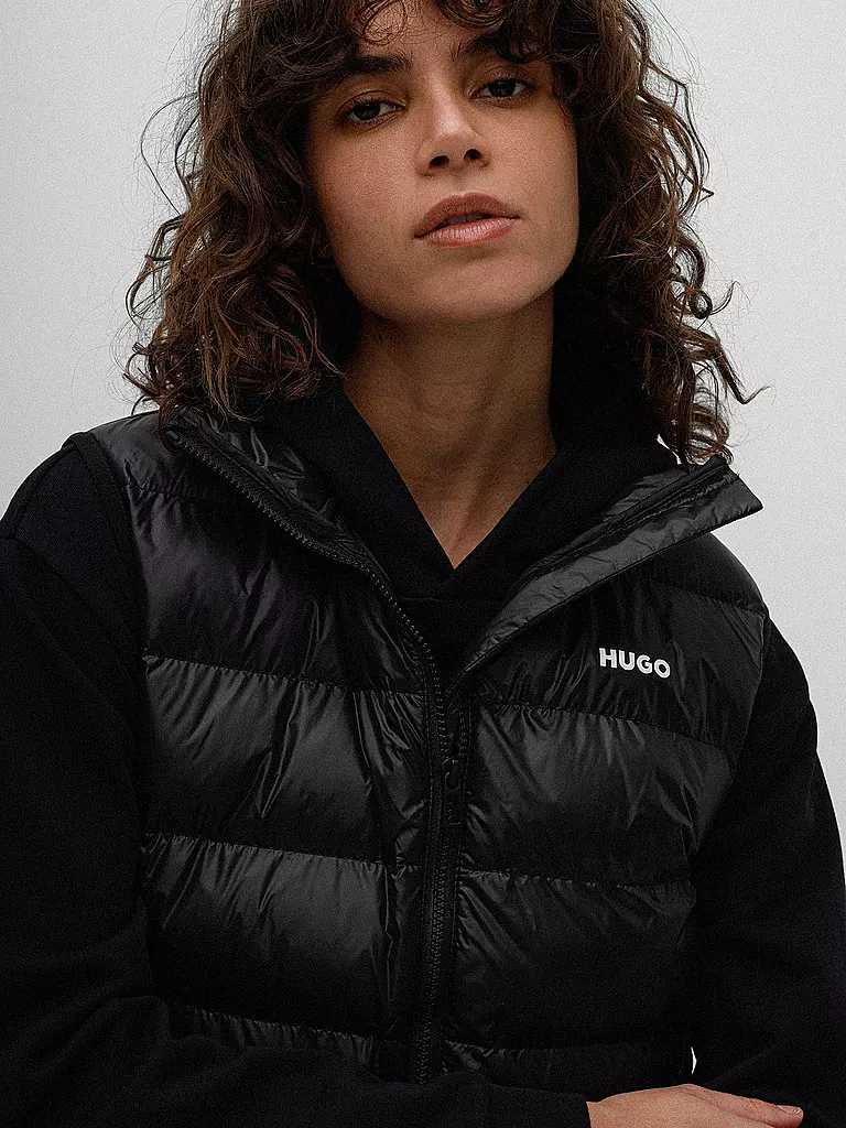 HUGO | Steppgilet FANDICIA | Nero