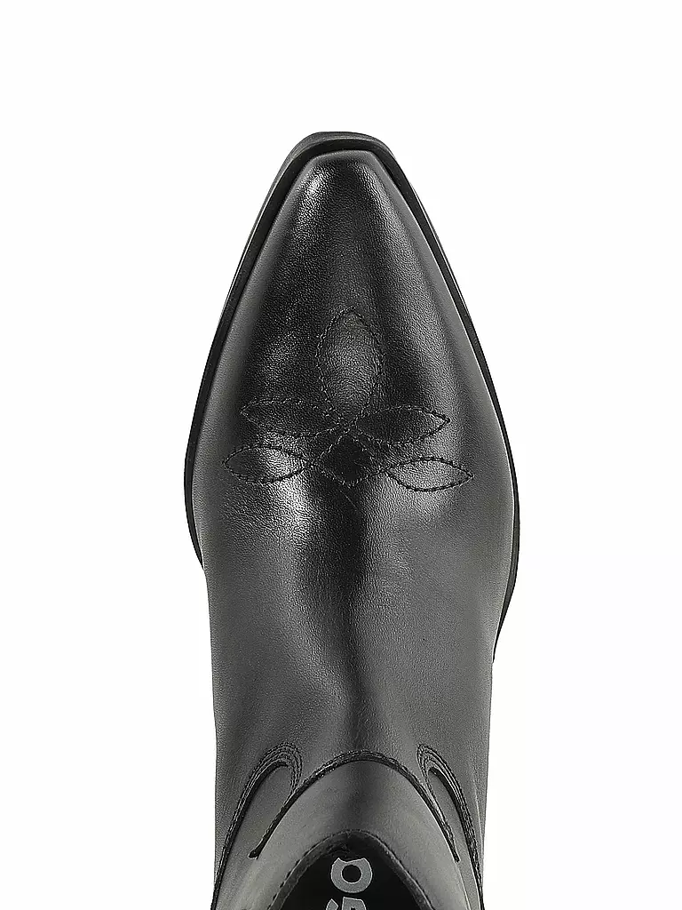 HUGO | Stiefel MILEYHEEL BOOTIE 70 | Nero