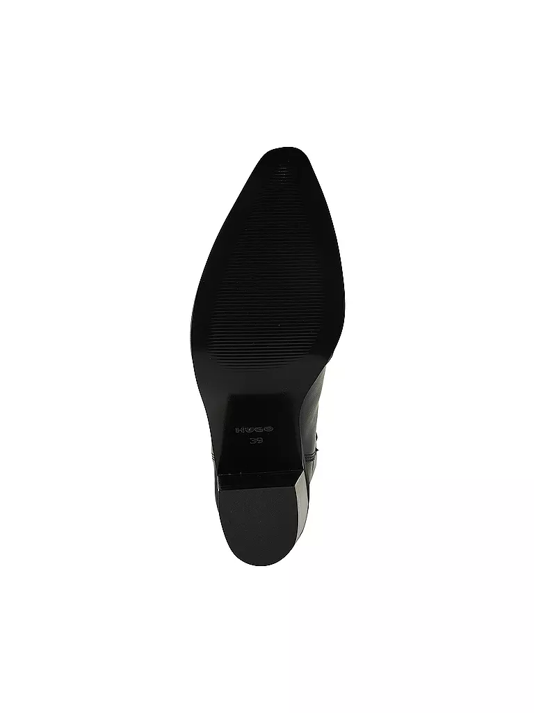 HUGO | Stiefel MILEYHEEL BOOTIE 70 | Nero