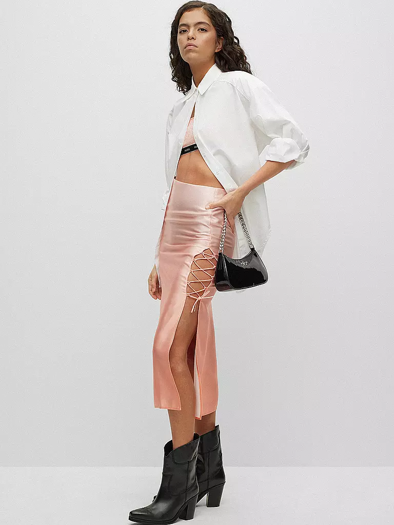 HUGO | Stiefel MILEYHEEL BOOTIE 70 | Nero