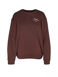 HUGO | Sweater CLASSIC CREW_5 | Marrone