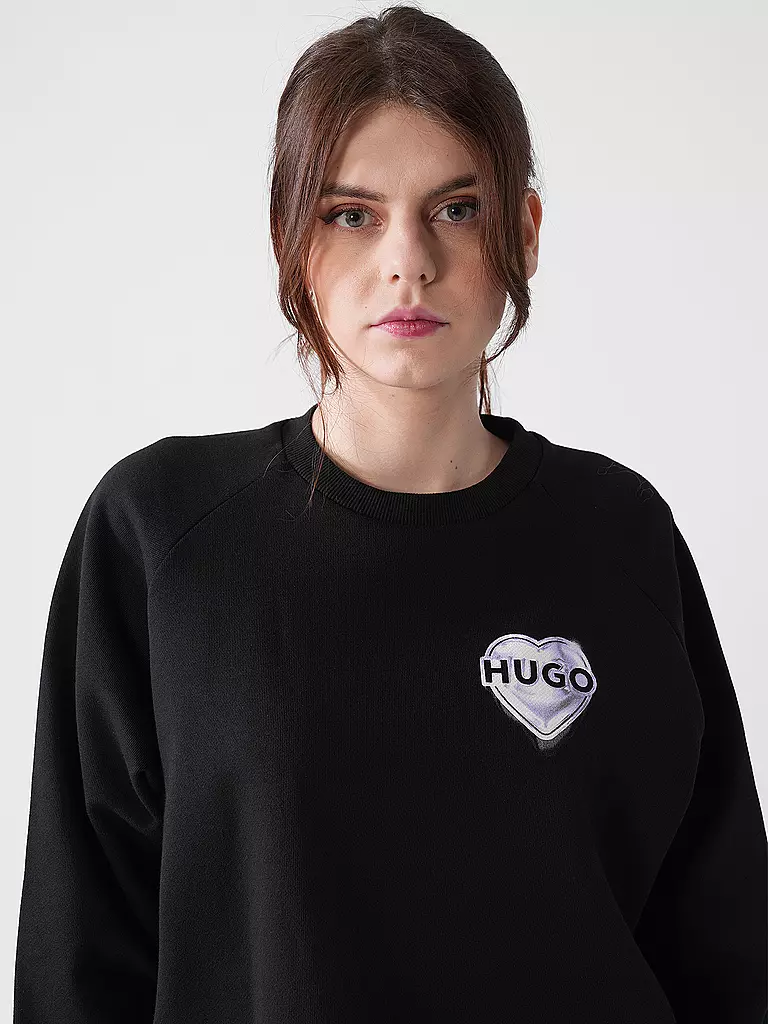 HUGO | Sweater DARACE | Nero