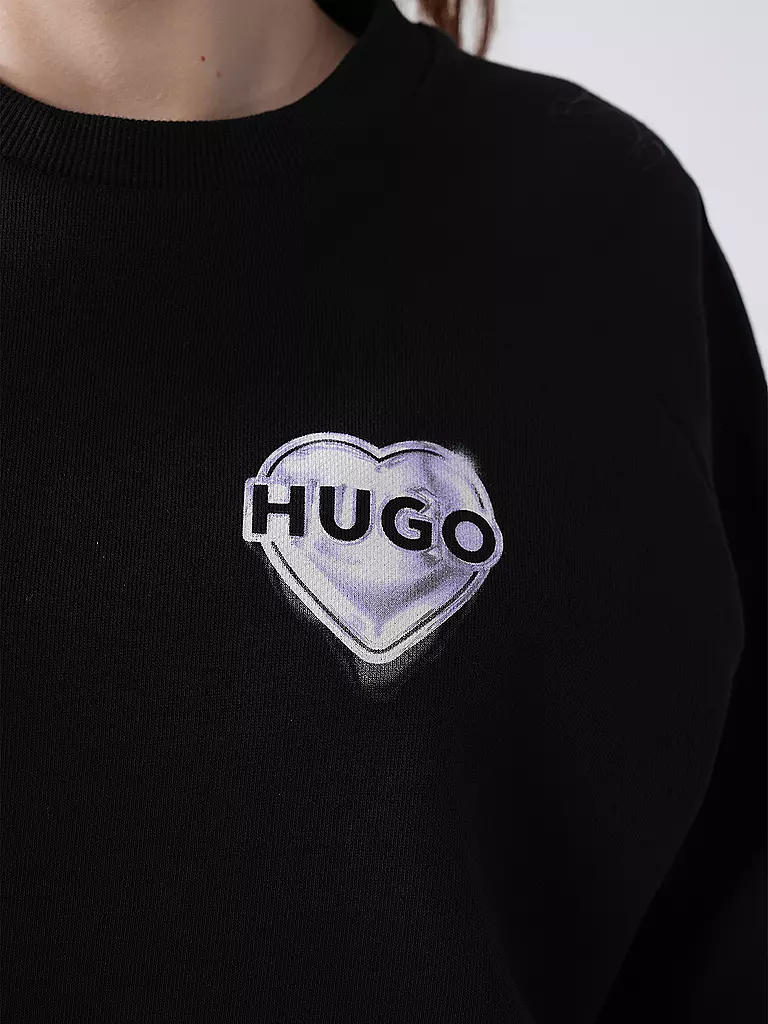 HUGO | Sweater DARACE | Nero