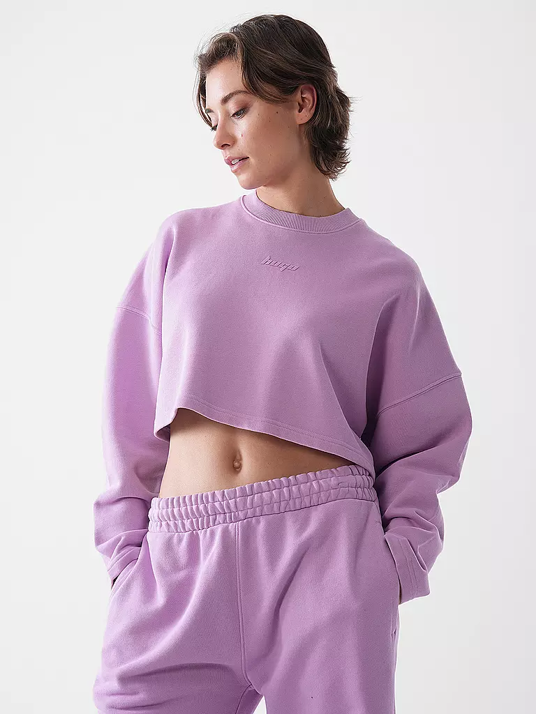 HUGO | Sweater DERISSA | Lilla