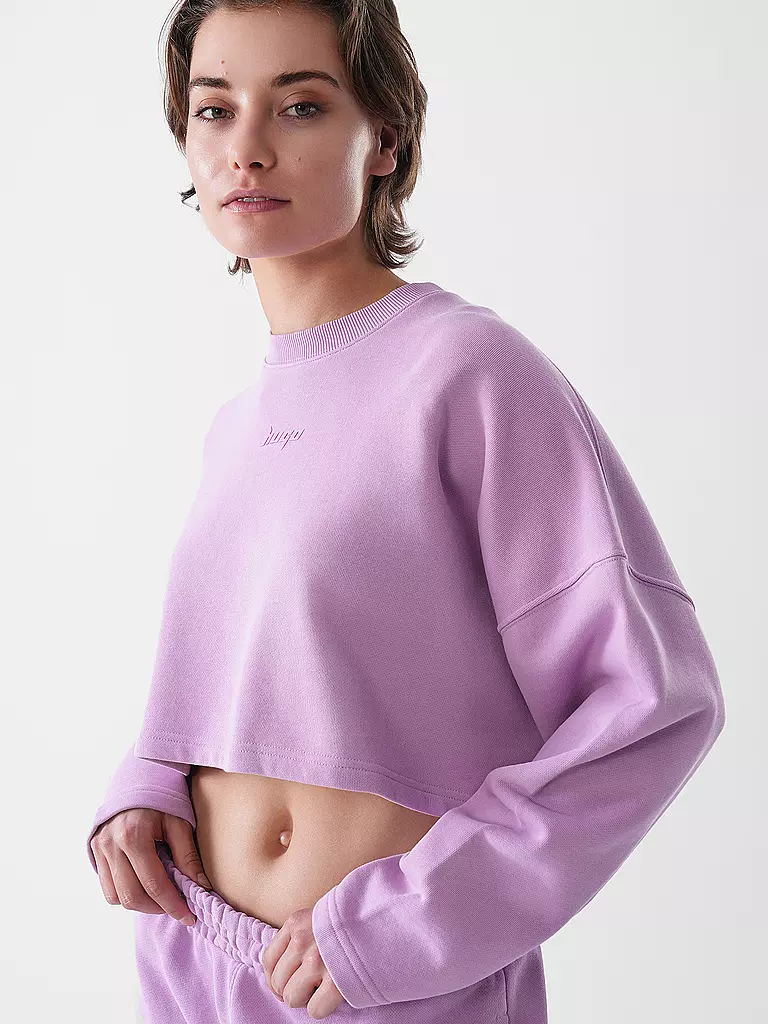 HUGO | Sweater DERISSA | Lilla