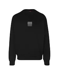HUGO | Sweater DUSPLITED | Nero